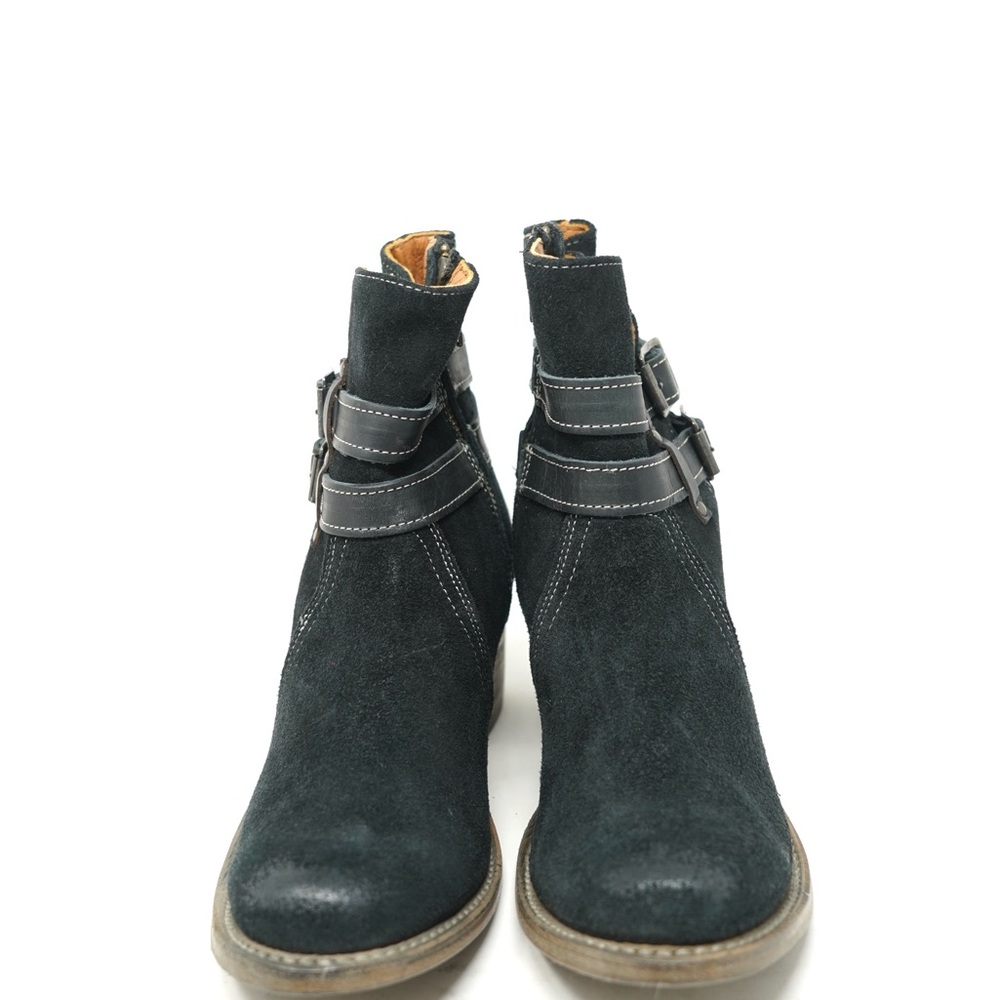 Freebird Shiloh Black Suede Riding Ankle Boot Womens Size 7 - Picture 4 of 13